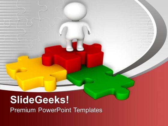 3d Man With Colorful Puzzle Jigsaw PowerPoint Templates Ppt Backgrounds For Slides 0313 3d Man With Colorful Puzzle Jigsaw PowerPoint Templates Ppt Backgrounds For Slides 0313