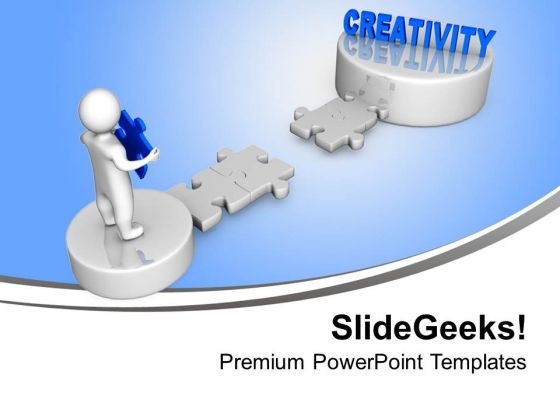 3d Man With Creativity Puzzle Business PowerPoint Templates Ppt Background For Slides 1112 3d Man With Creativity Puzzle Business PowerPoint Templates Ppt Background For Slides 1112