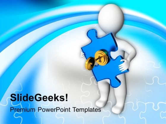 3d Man With Puzzle Solution PowerPoint Templates Ppt Backgrounds For Slides 1212 3d Man With Puzzle Solution PowerPoint Templates Ppt Backgrounds For Slides 1212