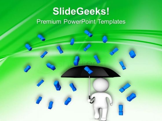 3d Man With Umbrella Exclamation Symbol PowerPoint Templates Ppt Backgrounds For Slides 0513 3d Man With Umbrella Exclamation Symbol PowerPoint Templates Ppt Backgrounds For Slides 0513