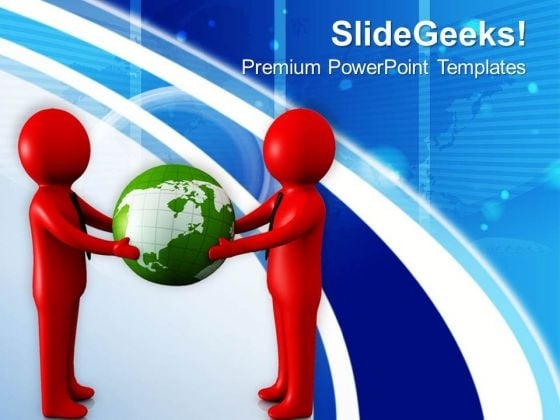 3d Men Holding Globe PowerPoint Templates Ppt Backgrounds For Slides 0713 3d Men Holding Globe PowerPoint Templates Ppt Backgrounds For Slides 0713