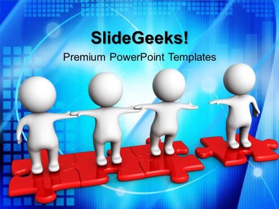 3d Men Holding Hands Puzzle Pieces PowerPoint Templates And PowerPoint Themes 1012 3d Men Holding Hands Puzzle Pieces PowerPoint Templates And PowerPoint Themes 1012