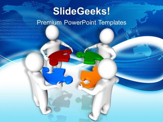 3d Men Holding Puzzle Pieces Business PowerPoint Templates And PowerPoint Themes 0912 3d Men Holding Puzzle Pieces Business PowerPoint Templates And PowerPoint Themes 0912