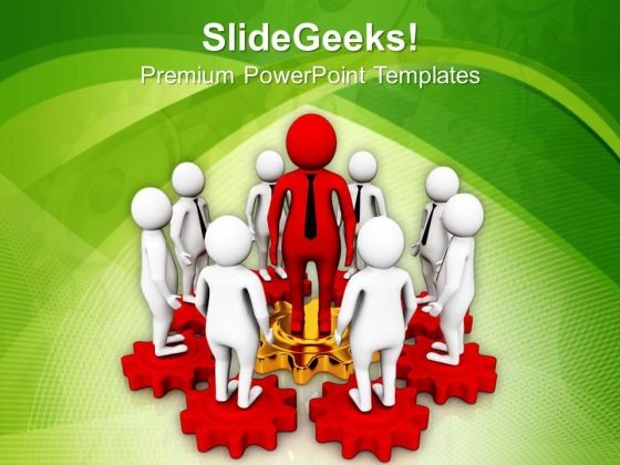 3d Men Standing On Gears PowerPoint Templates Ppt Backgrounds For Slides 0813 3d Men Standing On Gears PowerPoint Templates Ppt Backgrounds For Slides 0813