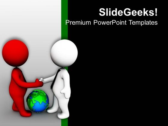 3d Men With Globe Shaking Hands PowerPoint Templates Ppt Backgrounds For Slides 0213 3d Men With Globe Shaking Hands PowerPoint Templates Ppt Backgrounds For Slides 0213