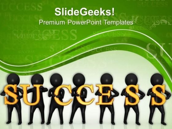 3d Men With Golden Success Text PowerPoint Templates Ppt Backgrounds For Slides 0813 3d Men With Golden Success Text PowerPoint Templates Ppt Backgrounds For Slides 0813