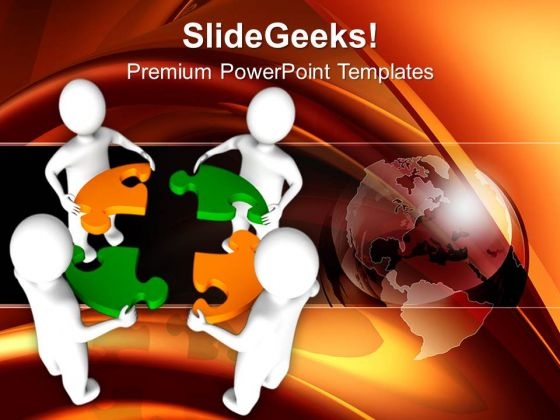 3d Men With Puzzle Pieces Jigsaw PowerPoint Templates And PowerPoint Themes 1012 3d Men With Puzzle Pieces Jigsaw PowerPoint Templates And PowerPoint Themes 1012