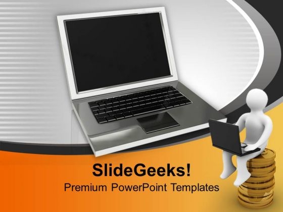 3d Men Working On Laptop For Growth Business PowerPoint Templates Ppt Backgrounds For Slides 1112 3d Men Working On Laptop For Growth Business PowerPoint Templates Ppt Backgrounds For Slides 1112