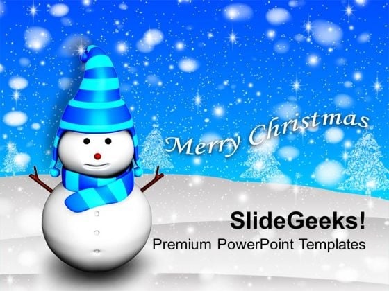 3d Snowman Holidays PowerPoint Templates Ppt Backgrounds For Slides 1112 3d Snowman Holidays PowerPoint Templates Ppt Backgrounds For Slides 1112