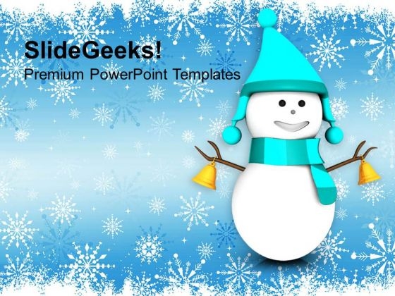 3d Snowman On Christmas Background PowerPoint Templates Ppt Backgrounds For Slides 1212 3d Snowman On Christmas Background PowerPoint Templates Ppt Backgrounds For Slides 1212