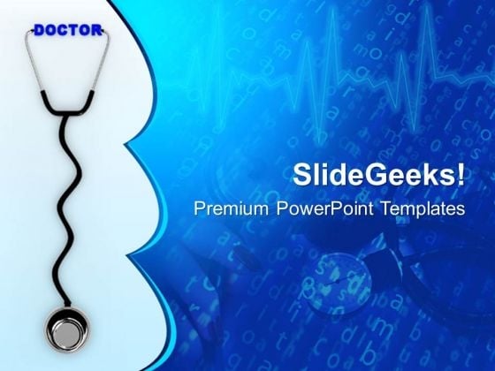 3d Stethoscope With Doctor PowerPoint Templates Ppt Backgrounds For Slides 0813 3d Stethoscope With Doctor PowerPoint Templates Ppt Backgrounds For Slides 0813