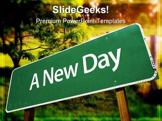 A New Day Nature PowerPoint Templates And PowerPoint Backgrounds 0711 A New Day Nature PowerPoint Templates And PowerPoint Backgrounds 0711