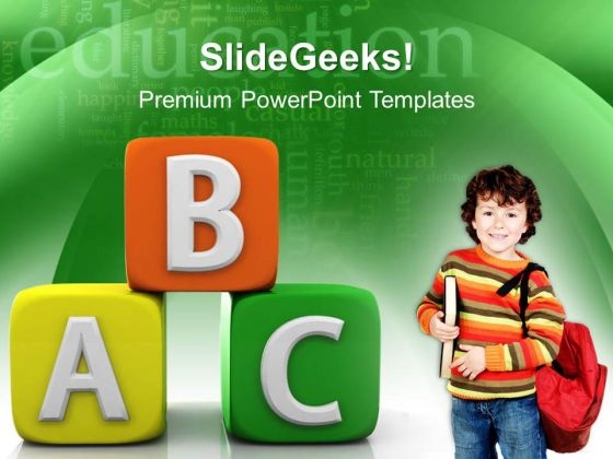 Abc Blocks Education PowerPoint Templates And PowerPoint Themes 0512 Abc Blocks Education PowerPoint Templates And PowerPoint Themes 0512