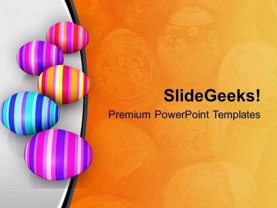 Abstract And Colored Bunny Eggs PowerPoint Templates Ppt Backgrounds For Slides 0813 Abstract And Colored Bunny Eggs PowerPoint Templates Ppt Backgrounds For Slides 0813