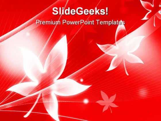 Abstract Background With Maple Beauty PowerPoint Templates And PowerPoint Backgrounds 0411 Abstract Background With Maple Beauty PowerPoint Templates And PowerPoint Backgrounds 0411