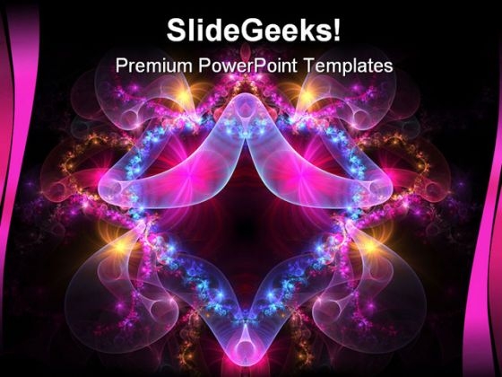 Abstract Beauty PowerPoint Template 0610 Abstract Beauty PowerPoint Template 0610