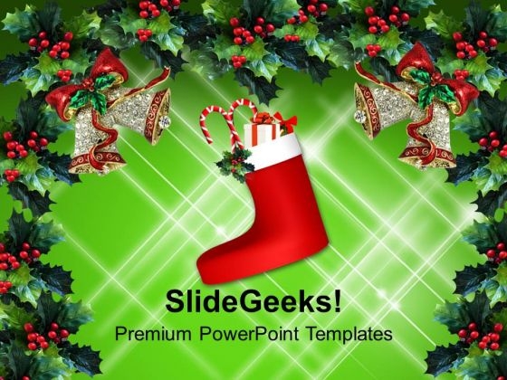abstract christmas background holidays powerpoint templates ppt