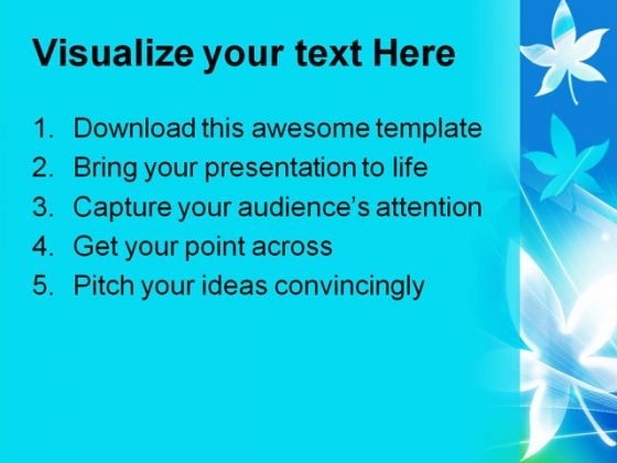 abstract_leaves_beauty_powerpoint_template_0910_text