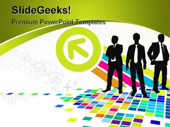 Abstract Mosaic Business PowerPoint Template 1010 Abstract Mosaic Business PowerPoint Template 1010