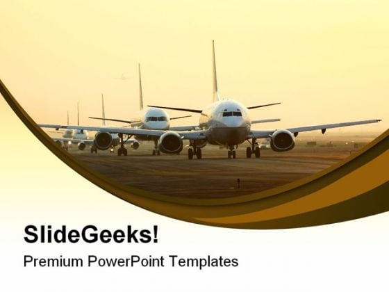 Airport Rush Travel PowerPoint Themes And PowerPoint Slides 0511 Airport Rush Travel PowerPoint Themes And PowerPoint Slides 0511