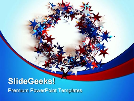 All Around American Star Americana PowerPoint Background And Template 1210 All Around American Star Americana PowerPoint Background And Template 1210