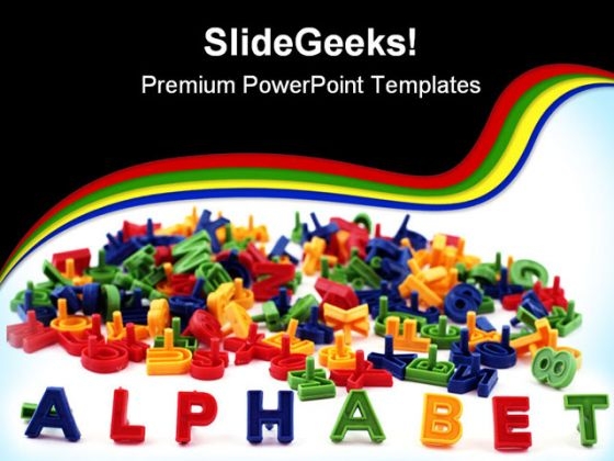 Alphabet Education PowerPoint Backgrounds And Templates 1210 Alphabet Education PowerPoint Backgrounds And Templates 1210