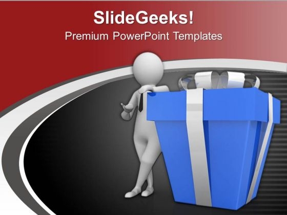 Always Find The Best Gifting Option PowerPoint Templates Ppt Backgrounds For Slides 0713