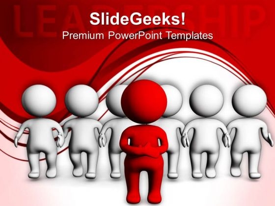 Always Lead Your Team PowerPoint Templates Ppt Backgrounds For Slides 0613