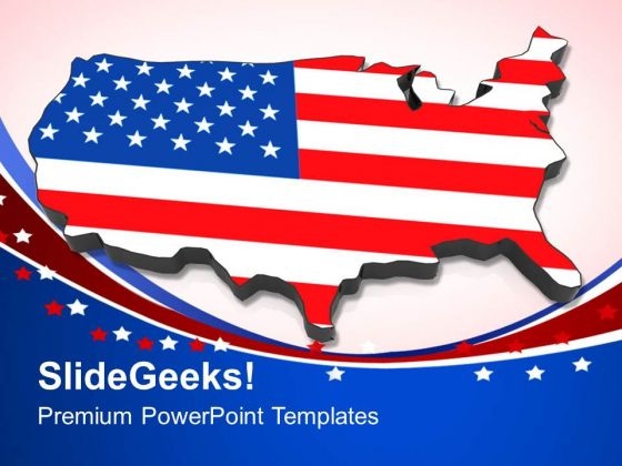 America Is A Great Country PowerPoint Templates Ppt Backgrounds For Slides 0713 America Is A Great Country PowerPoint Templates Ppt Backgrounds For Slides 0713