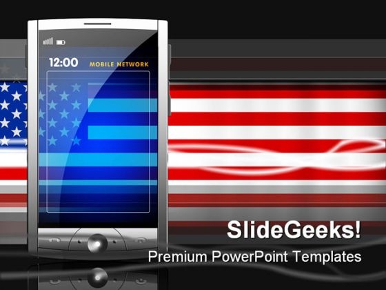 American Mobile Technology PowerPoint Templates And PowerPoint Backgrounds 0411 American Mobile Technology PowerPoint Templates And PowerPoint Backgrounds 0411