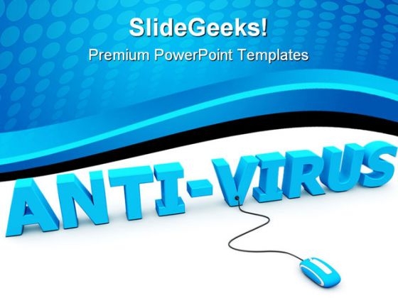 Anti Virus Computer Powerpoint Templates And Powerpoint Backgrounds 0211 Powerpoint Themes