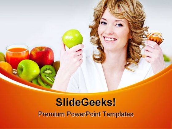 Apple And Cake Choices Health PowerPoint Themes And PowerPoint Slides 0411 Apple And Cake Choices Health PowerPoint Themes And PowerPoint Slides 0411