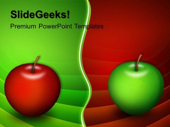 Apples Choices Business PowerPoint Templates And PowerPoint Themes 0512 Apples Choices Business PowerPoint Templates And PowerPoint Themes 0512