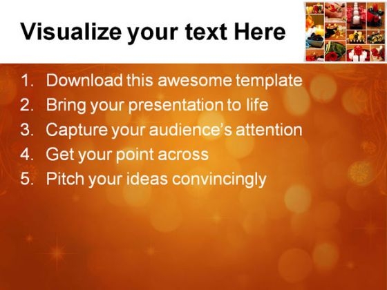 Aromatheraphy Beauty PowerPoint Template 1010 adaptable researched