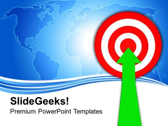 Arrow And Target Business Concept PowerPoint Templates Ppt Backgrounds For Slides 0113 Arrow And Target Business Concept PowerPoint Templates Ppt Backgrounds For Slides 0113