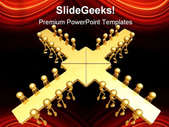 Arrow Team People PowerPoint Templates And PowerPoint Backgrounds 0511 Arrow Team People PowerPoint Templates And PowerPoint Backgrounds 0511