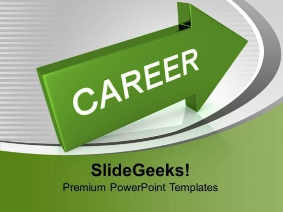 Arrow With Career Success PowerPoint Templates And PowerPoint Themes 1012 Arrow With Career Success PowerPoint Templates And PowerPoint Themes 1012
