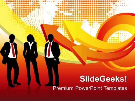 Arrows With People Global PowerPoint Templates And PowerPoint Themes 0312 Arrows With People Global PowerPoint Templates And PowerPoint Themes 0312