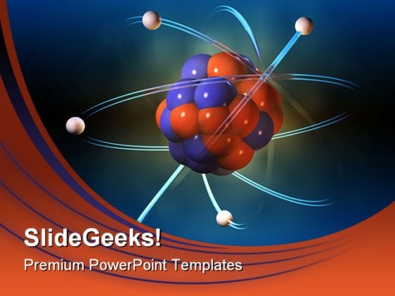Atom01 Science PowerPoint Template 0610 Atom01 Science PowerPoint Template 0610