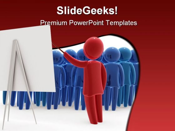 Audience Business PowerPoint Template 0810 Audience Business PowerPoint Template 0810