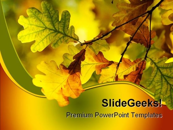 Autumn Leaves Shallow Nature PowerPoint Themes And PowerPoint Slides 0511 Autumn Leaves Shallow Nature PowerPoint Themes And PowerPoint Slides 0511