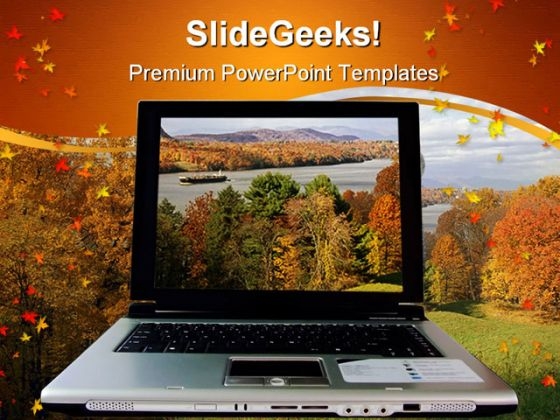 Autumn Nature Computer PowerPoint Background And Template 1210 Autumn Nature Computer PowerPoint Background And Template 1210