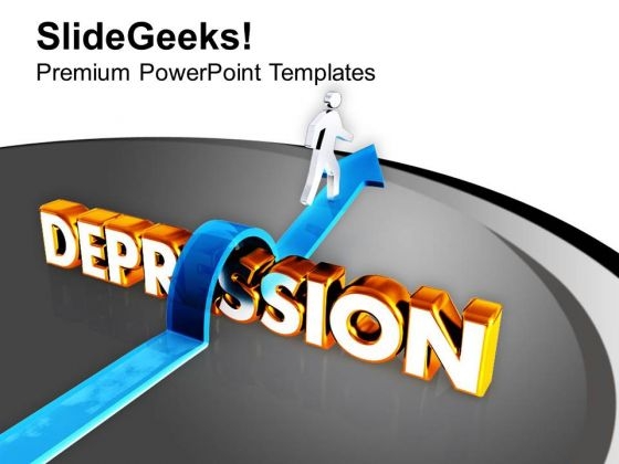 Avoid Depression In Business PowerPoint Templates Ppt Backgrounds For Slides 0613 Avoid Depression In Business PowerPoint Templates Ppt Backgrounds For Slides 0613