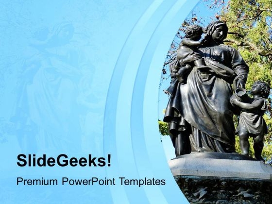 Awesome Statue Of Maria Sculpture PowerPoint Templates Ppt Backgrounds For Slides 0713 Awesome Statue Of Maria Sculpture PowerPoint Templates Ppt Backgrounds For Slides 0713
