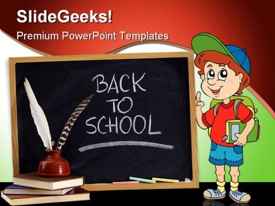 Back To School01 Education PowerPoint Template 1010 Back To School01 Education PowerPoint Template 1010