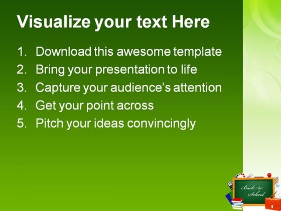 Back To School Education Powerpoint Templates And Powerpoint