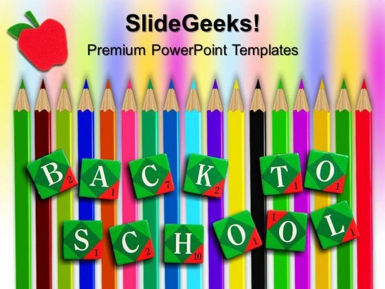 Back To School Pencils Education PowerPoint Templates And PowerPoint Themes 0512 Back To School Pencils Education PowerPoint Templates And PowerPoint Themes 0512