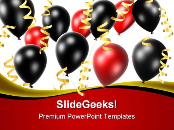 Balloons And Ribbons Festival PowerPoint Themes And PowerPoint Slides 0511 Balloons And Ribbons Festival PowerPoint Themes And PowerPoint Slides 0511