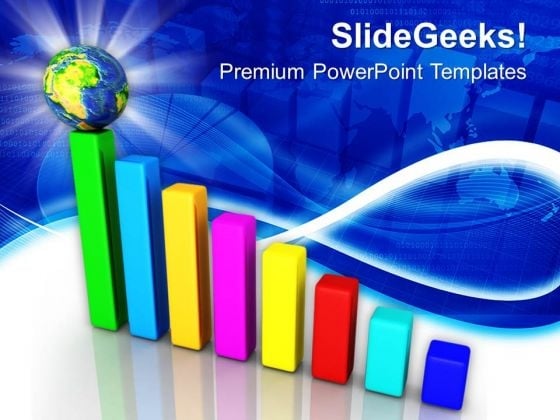 Bar Graph And Globe Business Success PowerPoint Templates Ppt Backgrounds For Slides 1212 Bar Graph And Globe Business Success PowerPoint Templates Ppt Backgrounds For Slides 1212