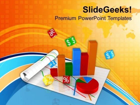 Bar Graph Pie Chart Business Growth PowerPoint Templates Ppt Backgrounds For Slides 0413 Bar Graph Pie Chart Business Growth PowerPoint Templates Ppt Backgrounds For Slides 0413